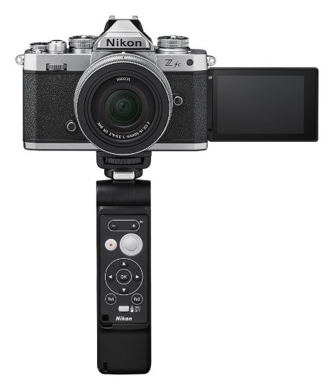 Digitalni fotoaparat NIKON Z fc Vlogger Kit, 20,9 Mp, DX CMOS senzor, 4K Ultra HD, crni/srebrni
