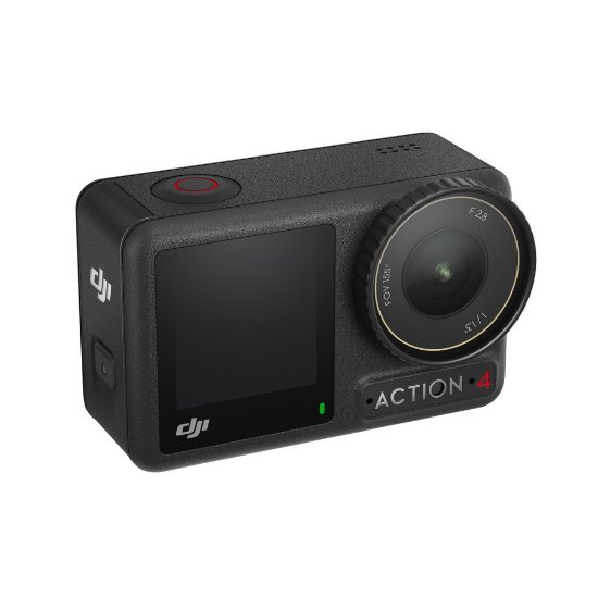 Sportska digitalna kamera DJI Osmo Action 4 Standard Combo, 4K120, 12 Mpixela + HDR, Touchscreen, Voice Control, WiFi, BT