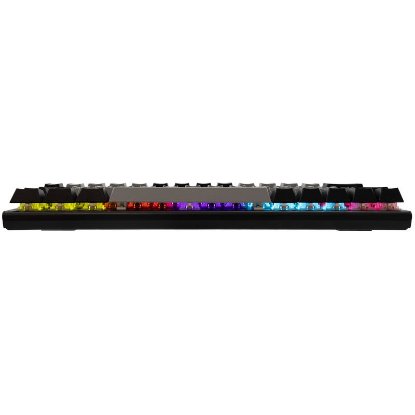 Tipkovnica WHITE SHARK GK-002721V2 Wakizashi-2, RGB, plavi switch, mehanička, US/HR, crno-siva