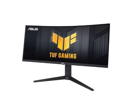 Gaming monitor 34" ASUS TUF Gaming VG34VQL3A,UWQHD, VA, 180Hz, 1ms, 400cd/m2, FreeSync, zakrivljeni, zvučnici, crni