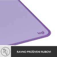 Podloga za miš, LOGITECH Desk Mat Studio, soft, ljubičasta