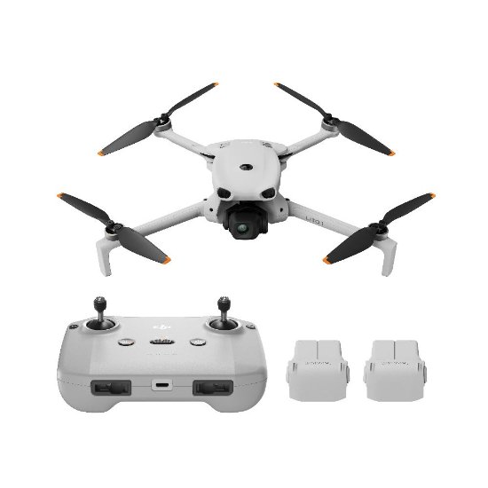 Slika Dron DJI Lito 1 Fly More Combo Plus (DJI RC 2), 4K UHD kamera, 3-axis gimbal, vrijeme leta do 36min, upravljanje daljinskim upravljačem, sivi