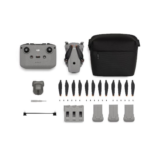 Dron DJI Lito X1 Fly More Combo (DJI RC-N3), 4K UHD kamera, 3-axis gimbal, vrijeme leta do 36min, upravljanje daljinskim upravljačem, sivi