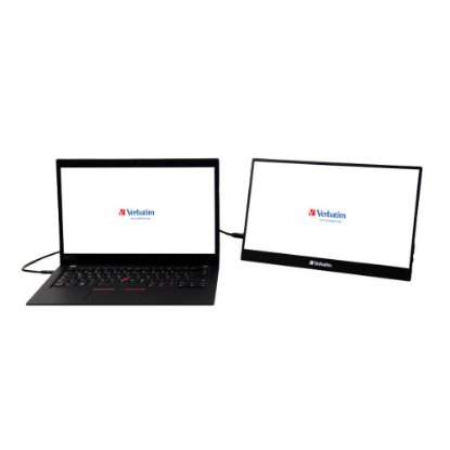 Prijenosni monitor 14" VERBATIM PMT-14, FHD, IPS, 60Hz, 10ms, zvučnici, crni