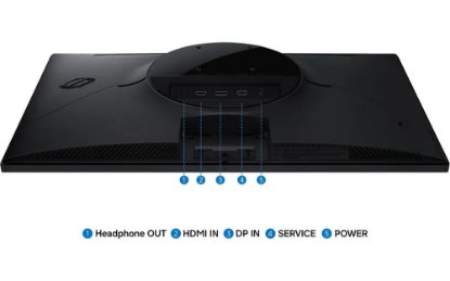 Monitor 24" SAMSUNG Odyssey G3, G30D,  LS24HG302EUXEN, FHD, IPS, 200Hz, 1ms, 200 cd/m2, crni