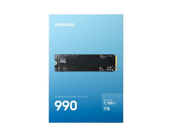 SSD 1TB SAMSUNG 990, MZ-V9V1T0BW, M.2 NVMe PCIe 4.0, maks 7150/6450 MB/s