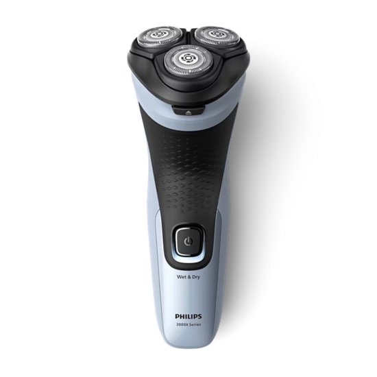 Aparat za brijanje PHILIPS X3003/00, za mokro i suho brijanje, crni/plavi