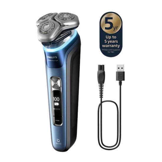 Aparat za brijanje PHILIPS XP9201/33 SkinIQ Pro i9000 Prestige Ultra, za mokro i suho brijanje, plavi