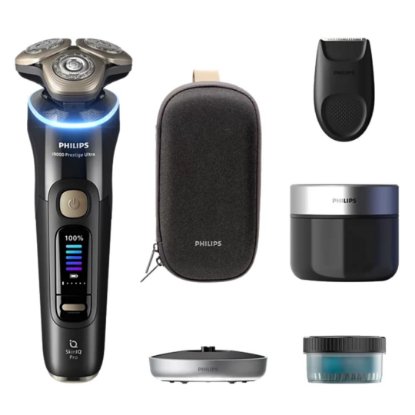 Aparat za brijanje PHILIPS XP9404/46 SkinIQ Pro i9000 Prestige Ultra, za mokro i suho brijanje, crni