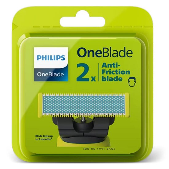 Zamjenske oštrice PHILIPS QP225/50, 2x oštrica protiv trenja