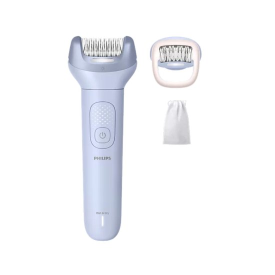 Epilator PHILIPS BRE708/00 Series 8000, suho i mokro, plavi