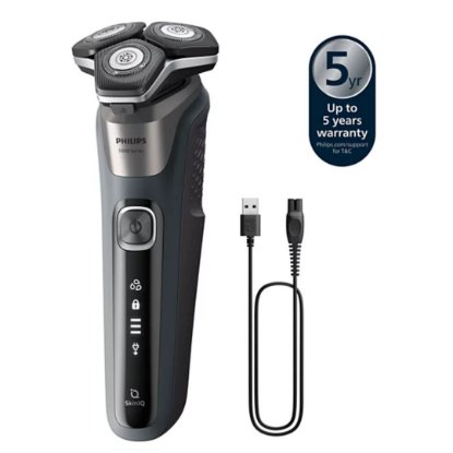Aparat za brijanje PHILIPS S5887/10, za mokro i suho brijanje, crni