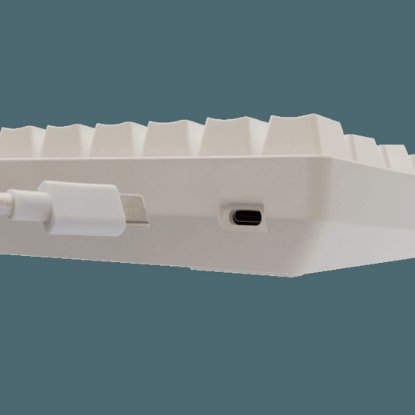 Tipkovnica WHITE SHARK GK-004221 Shinobi-2, RGB, mehanička, plavi switch, US, bijela