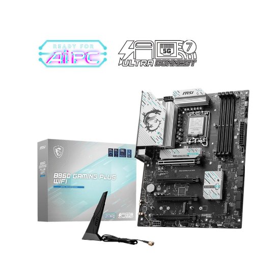 Matična ploča MSI B860 GAMING PLUS WIFI, Intel B860, DDR5, ATX, s. 1851