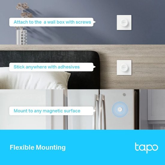 Bežični pametni prekidač TP-LINK Tapo S200D, bijeli