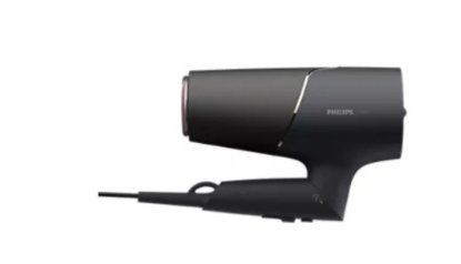 Sušilo za kosu PHILIPS BHD538/30, 2300 W, ThermoShield, difuzor, 8 puta više iona, crni