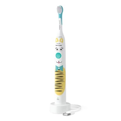 Dječja električna četkica za zube PHILIPS HX3601/01, sonična, bijela