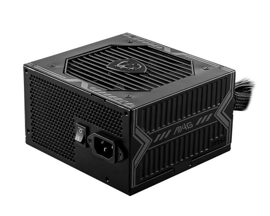 Napajanje 650W, MSI MAG A650BN, ATX, 120mm vent, 80+ Bronze