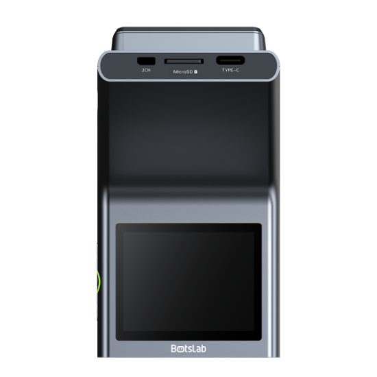 Auto kamera BOTSLAB G300H PLUS, 4K prednja + zadnja kamera, GPS, crna