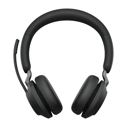 Slušalice JABRA Evolve2 65 MS, Link380a, on-ear, Stereo, USB, BT, stalak, crne