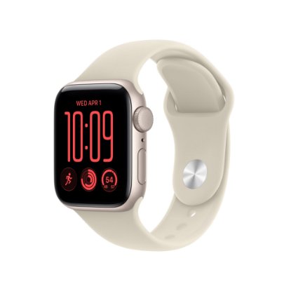 Pametni sat APPLE Watch SE3 v2 , 40mm Starlight aluminijsko kućište, Starlight sport remen - S/M