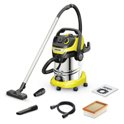 Usisavač KARCHER WD 6 P S V-30/6/22/T, 30L, 1300W, mokro/suho usisavanje, inox, utičnica