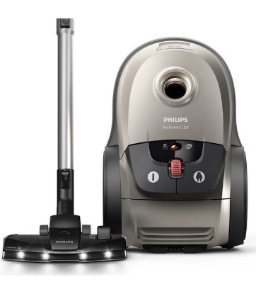 Usisavač PHILIPS XD8152/12, 900 W, 4 L vrećica, sreberni