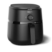 Friteza na vrući zrak PHILIPS NA120/00, Airfryer, 1300 W, 4,2 l, crna