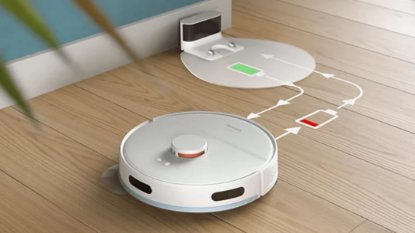 Robotski usisavač PHILIPS XU2000/25, baza za punjenje, bijela
