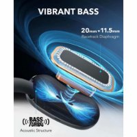 Slušalice ANKER SoundCore AeroFit 2, Ozone, open-ear, bežične, Bluetooth, crne