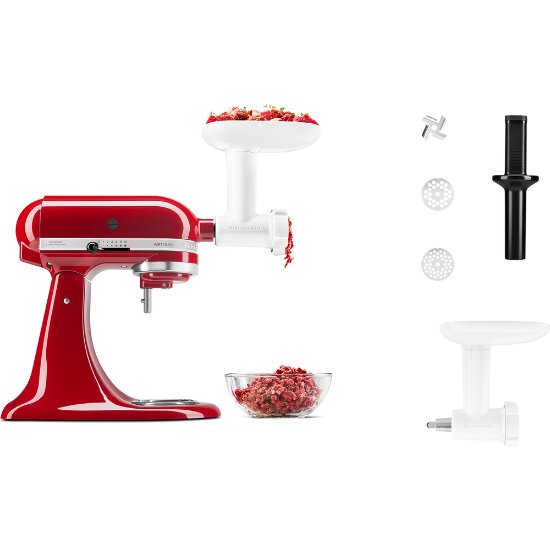 Komplet nastavaka KITCHENAID 5KSM2FPPC, cjedilo za voće i povrće, za mljevenje hrane, za ribanje/sjeckanje