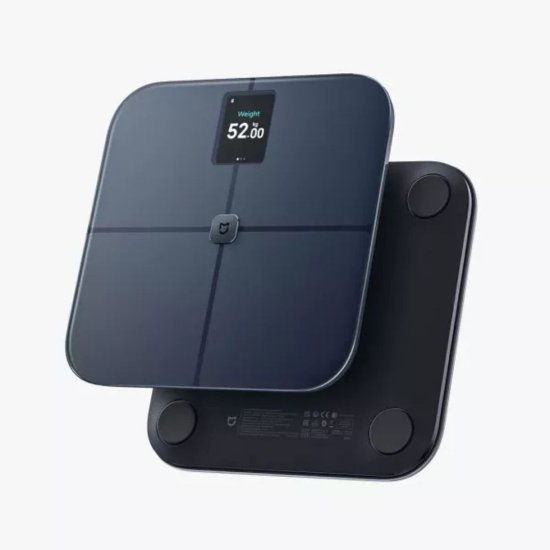 Osobna vaga XIAOMI S400 Pro, mjerenje sastava tijela, do 150 kg, do 25 pokazatelja, crna