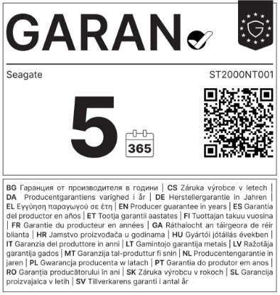 Tvrdi disk 2TB SEAGATE Ironwolf Pro NAS ST2000NT001, SATA3, 256MB cache, 7200 okr./min, 3.5"