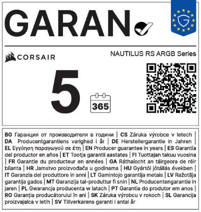 Vodeno hlađenje CORSAIR NAUTILUS 360 ARGB, za Intel i AMD