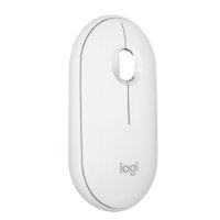 Miš LOGITECH M350s Pebble 2, optički, BT, bijeli