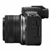 Digitalni fotoaparat CANON EOS R50 + RF-S 18-45mm + RF-S 55-210mm STM, 24,2 Mp, 4K Ultra HD, crni