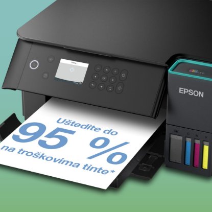 Multifunkcijski printer EPSON EcoTank L6360, printer/scanner/copy, 4800 x 1200, USB, LAN, WiFi, crni