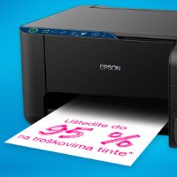 Multifunkcijski printer EPSON EcoTank L3271, printer/scanner/copy, 5760 x 1440, WiFi, USB, crni