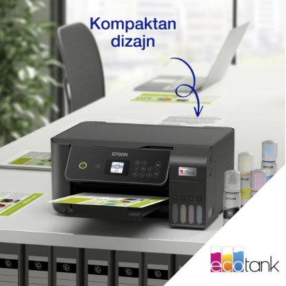 Multifunkcijski printer EPSON EcoTank L3280, printer/scanner/copy, 5760 x 1440, WiFi, USB, crni