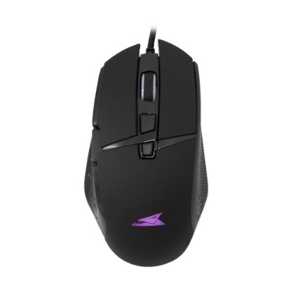 Miš BARACUDA BGM-051 Raptor, RGB, optički, 6400dpi, crni