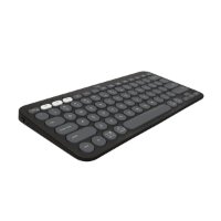 Tipkovnica LOGITECH Pebble Keys 2 K380S, BT, kompaktna, crna