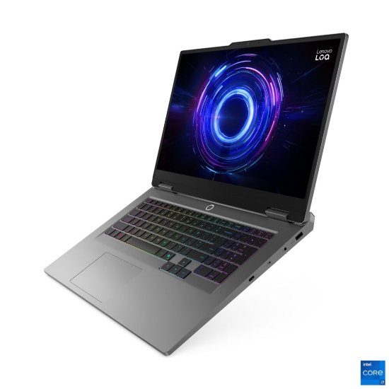 Laptop LENOVO LOQ 17IRX10 83JH00DKSC / Core i7 13650HX, 32GB, 1TB SSD, GeForce RTX 5060 8GB, 17.3" FHD IPS 165Hz, bez OS, sivi