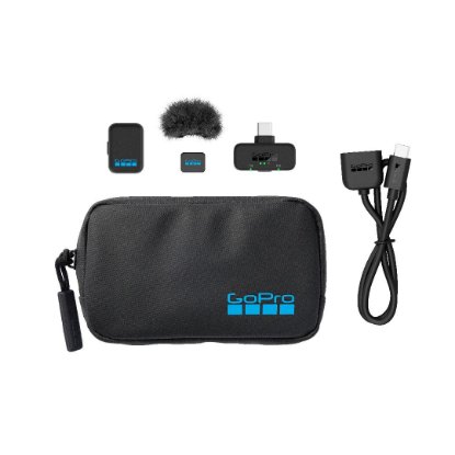 Dodatak za GOPRO Wireless Mic USB Kit, Wifi, BT, USB-C, crna