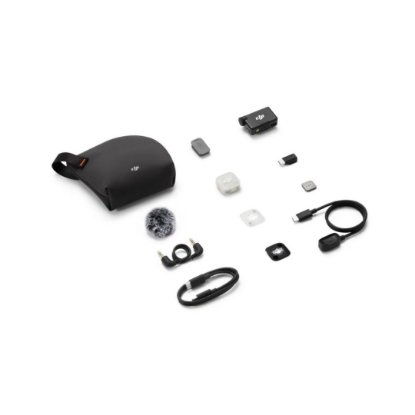 Mikrofon DJI Mic Mini 2S, 1 TX + 1 RX, crni