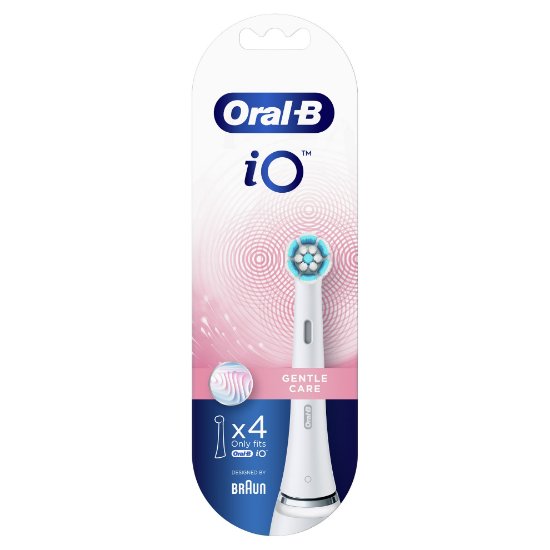 Zamjenske glave četkice za zube ORAL-B iO Gentile Care White 4ct