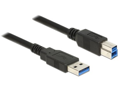 Kabel DELOCK, USB 3.0, USB-A (M) na USB-B (M), 2m