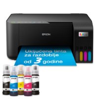 Multifunkcijski printer EPSON EcoTank L3270, printer/scanner/copy, 5760 x 1440, WiFi, USB, crni