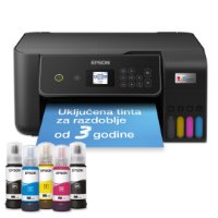 Multifunkcijski printer EPSON EcoTank L3280, printer/scanner/copy, 5760 x 1440, WiFi, USB, crni