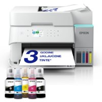 Multifunkcijski printer EPSON EcoTank L6376, printer/scanner/copy, 4800 x 1200, USB, LAN, WiFi, bijeli