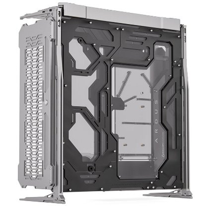 Kućište SINGULARITY COMPUTERS Spectre 3.0, E-ATX, prozor, kaljeno staklo, srebrno, bez napajanja